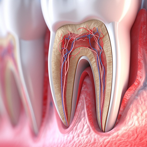 Middle-aged man sitting on couch after receiving stem cell treatment in Huntington Beach